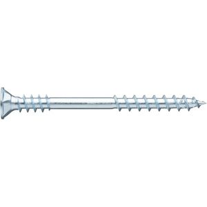 Wurth - ASSY 4 P CSMP staal verzinkt draad onder kop RW - ASSY® 4 P CSMP universele schroef Staal verzinkt deeldraad met onderkopdraad verzonken kop met freesholtes - x 1000 st - Interne aandrijving RW20