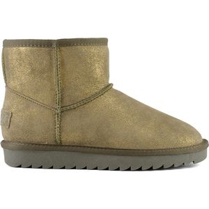 Winter Boot In Glitter Suede