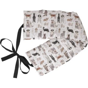 Druivenpitkussen 7-kamer 65x15 - Warmtekussen en Koelkussen voor Ontspanning