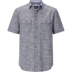 Babista - BELLAZURRO - Overhemd - Donkerblauw - Korte Mouwen