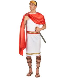 Vegaoo - Romein kostuum met krans voor mannen - Plus Size