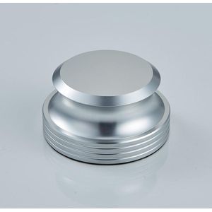 Draaischijf gewichtsklemmen voor hifi recordspelers - Gewichtsstabilisator draaiplateau vinyl LP zilver. record Clamp
