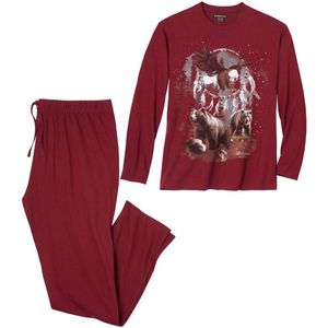 ATLAS FOR MEN - Jersey pyjama Winter Forest - Heren - Verkrijgbaar in grote maten - L