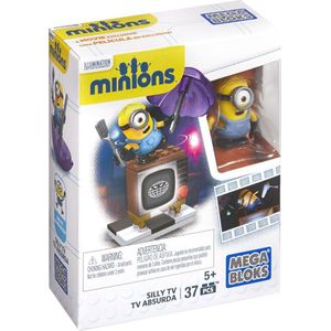 Minions Silly TV - Mini bouwstenen - 37-delig