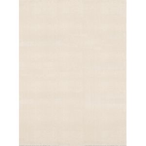 the carpet Comfy Vloerkleed – Zacht bonttapijt, 100% polyester, wasbaar, geschikt voor vloerverwarming, Öko-Tex gecertificeerd, beige, 80 x 300 cm