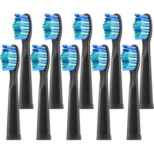 Vervangende Borstelkoppen voor Elektrische Tandenborstels - 10 Stuks Zachte Borstels