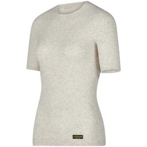 La Sportiva - Silk Reflect - Korte Mouwen Basislaag - Beige - Vrouw