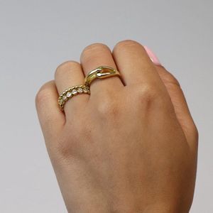 Glow 114.838052 Dames Ring - Minimalistische ring - Sieraad - Zilver - 925 Zilver - 3 mm breed