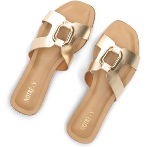 Notre-V 612g Slippers - Dames - Goud - Maat 38