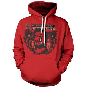 Hybris Che Cigar El Comandante Hoodie SH-3-15520-H30-8 Red-S