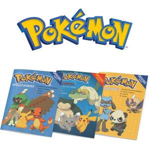 Pokémon doeboeken voordeelbundel - 3 Pokemon boeken voor kinderen van 6 tot 12 jaar - Pikachu - Snorlax - Spelletjes - Tekenen - Speelgoed - Kleurboek - Puzzelboek - Vakantieboek - 151 go - Cadeau jongen 7 jaar / 8 jaar / 9 jaar / 10 jaar / 11 jaar