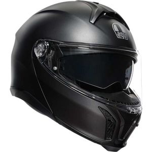AGV TOURMODULAR E2206 Mat zwart MOTORHELM - ECE goedkeuring - Maat XL - Integraal helm - Scooter helm - Motorhelm - Zwart - ECE 22.06 goedgekeurd