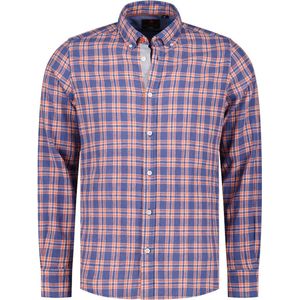 New Zealand Auckland Overhemd Little Awakino 24bn525 1653 Dusk Navy Mannen Maat - M