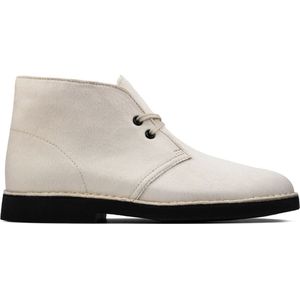 Clarks - Dames schoenen - Desert Boot 2 - D - Wit - maat 3,5