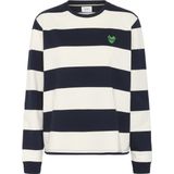 SAINT TROPEZ - MajsaSZ - Sweatshirt - Nachtblauw - Gestreept