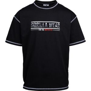 Gorilla Wear Saginaw Oversized T-shirt - Zwart - 4XL