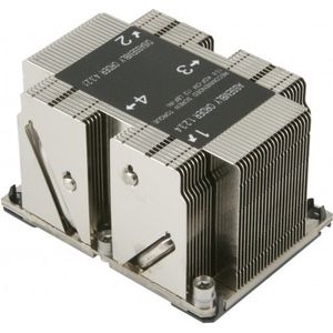 Supermicro SNK-P0068PS - CPU-koeler - 2U - 64 mm