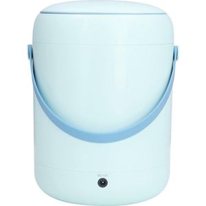 3L Draagbare Mini Wasmachine Slimme Ondergoed Wasmachine EU 100-240V Spatwaterdicht Ontwerp(Blauw) met Blauw Licht Reinigen