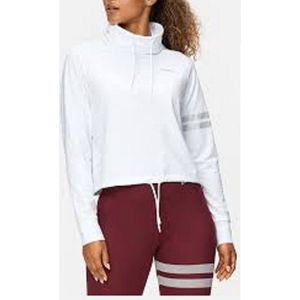 Stronger - Signature Turtleneck - Sportvest - Dames - Wit - Maat L