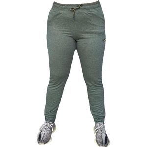 Embrator dames Joggingbroek legergroen melange maat M