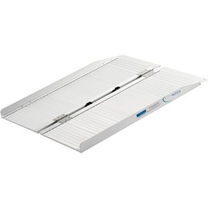 Opvouwbare Oprijplaat - Aluminium - 91 cm - Drempelplaat - Drempelhulp