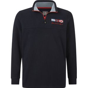 Jan Vanderstorm - SIETSE - Fleece Sweatshirt - Donkerblauw - Comfort Fit