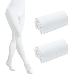Ballet Dans Panty voor Meisjes en Vrouwen - 2 Paar Leggings voor Peuters en Kinderen