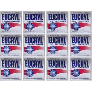 Eucryl poeder original de vervanger voor Smile/Smokers poeder - 12 x 50 gram