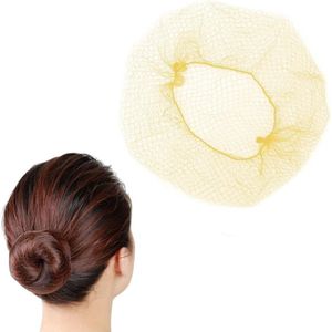Blonde Haarnetjes - Onzichtbaar & Stretch - 50 cm - Set van 25