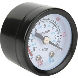 Luchtmeter Druk Meten Meter Voor Schroefcompressoren-Zuigercompressoren 0-180 PSI Y40 Shell Luchtmeter