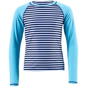 Junior UV Longsleeve Shirt (Maat 86/92) Blauw - Kinderen, Zomer