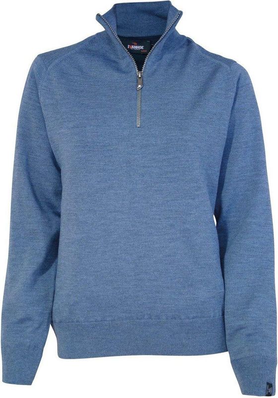 IVANHOE OF SWEDEN Wilma Windbreaker - Denim - 100% Merinowol