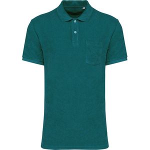 Native Spirit Ecologische badstof herenpolo NS227 - Peacock Green - S
