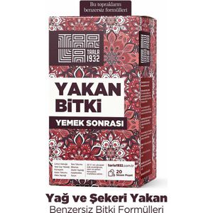 Tarla1932 Detox Burning Plant Thee na eten - Speciale plantenformules om vet en suiker te verbranden / 2x Effectiever / Geen chemicaliën 20 stuks forx5