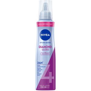 NIVEA Haarmousse Diamond Gloss 6x 150ml