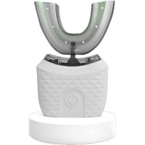 U-Vormige Tandenborstel - Smart Brush Tanden - Automatische Elektrische Tandenborstel - Tanden Bleken en Reinigen - Handsfree - UV Blauw Licht - 360° - 4 Standen - Waterbestendig - Teeth Whitening