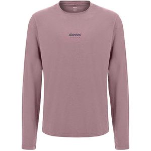 Santini T-shirt Met Lange Mouwen Roze S Man,Vrouw