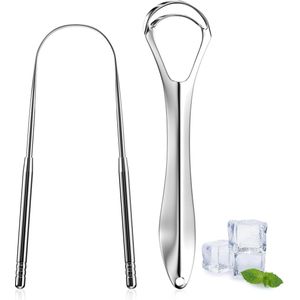 Tongschraper - Mondverzorging - 100% Hygiënisch - Duurzaam - Tongschrapers - Tong Schraper - Tong Reiniger - Tongreiniger - Must Have Voor In De Badkamer!
