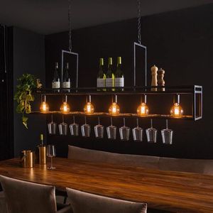 Hoyz Collection - Hanglamp 6L Decorate - Charcoal