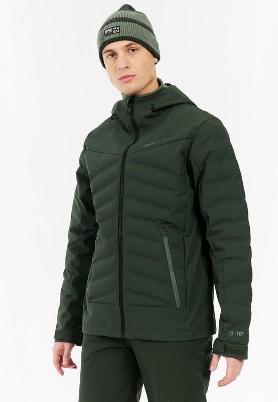 Protest Prtmundo - Skijas Heren - Winterjas - Skipasvak - Waterkolom 10K – Kale Green