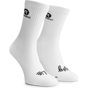 Rogelli Casual Sportsokken - Voor Heren en Dames - Wit - Maat 40-43