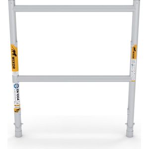 Wixor | Leuningframe 90 cm | steigerframe | steigeronderdeel | rolsteiger | aluminium | steiger | stelling