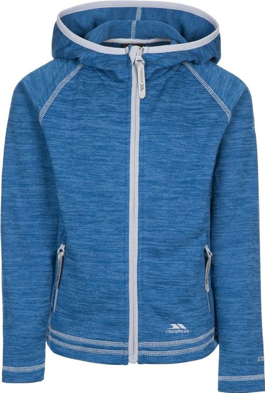Trespass Kinder Fleecejacke/Fleecepullover Goodness - Girls Fleece At200 Cosmic Blue-11/12