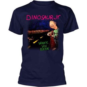 Dinosaur Jr. Heren Tshirt -S- Where You Been Blauw