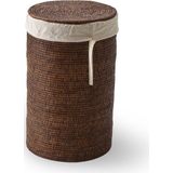 Decor Walther - Basket Klein - Wasmand - Bruin - Hand Gevlochten van Riet met Binnenzak