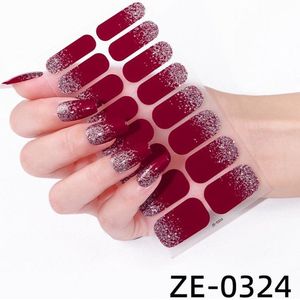 Prachtige nieuwe design NagelStickers/ 1 vel , 16 tips/ Manicure Nagel stickers / Nail stickers