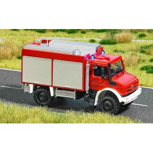 Busch - Mercedes Unimog Feuerwehr H0 (Bu5599) - modelbouwsets, hobbybouwspeelgoed voor kinderen, modelverf en accessoires