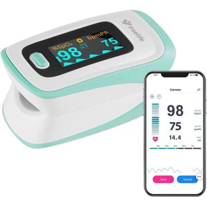 Oximeter X5 BT - Blutsauerstoff-Messgerät voor Nauwkeurige Gezondheidsmonitoring