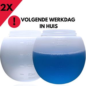 Doseerbol - 2 STUKS - Doseerbol wasmiddel vloeibaar - Doseerbol wasmiddel - Doseerbol voor wasmachine - Doseerbal - Wasbollen voor wasmiddel - Wasbollen voor wasmachine - Wasbollen - Wasbol - Wasbal - Met Gratis E-Book - Doseerbol kopen - eco wasbol