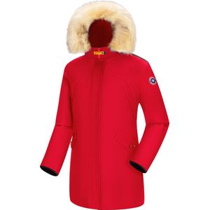 Subprime - Dames Jas winter Parka Chloe - Rood - Maat XS